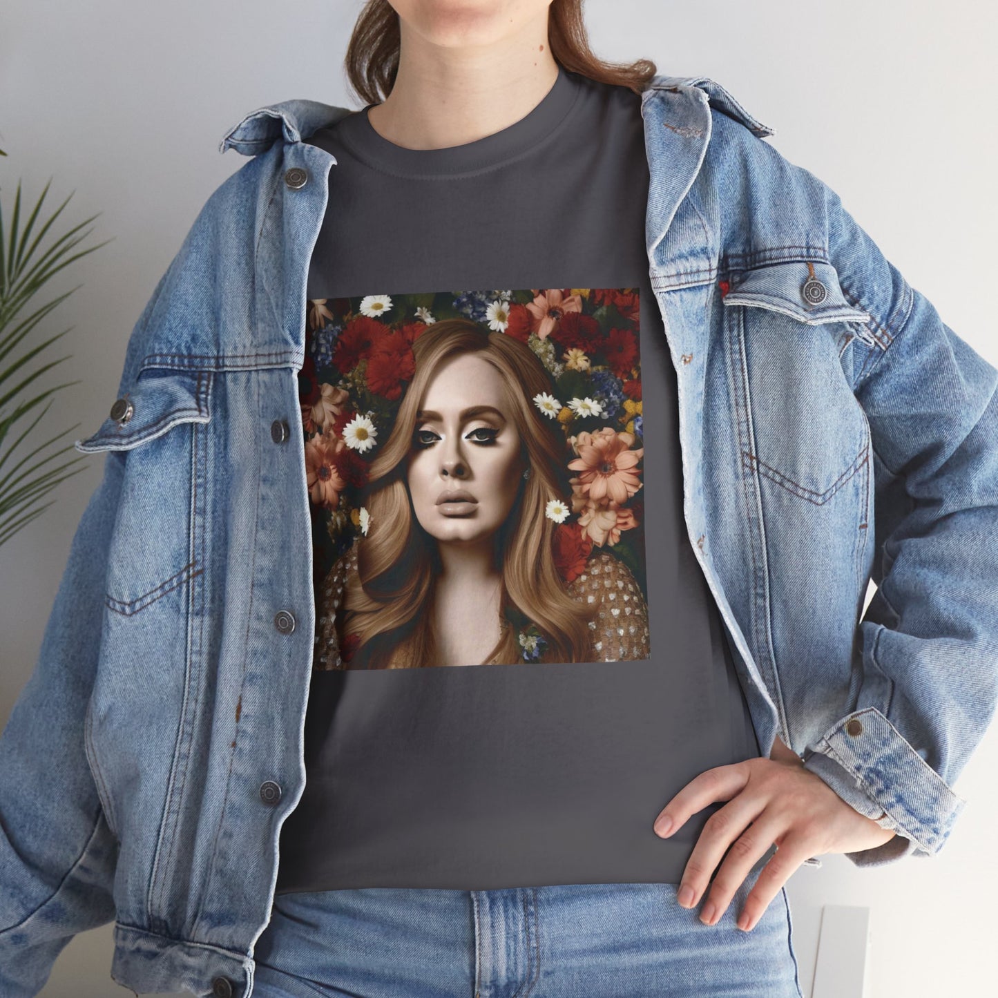 Adele T Shirt with Hearts