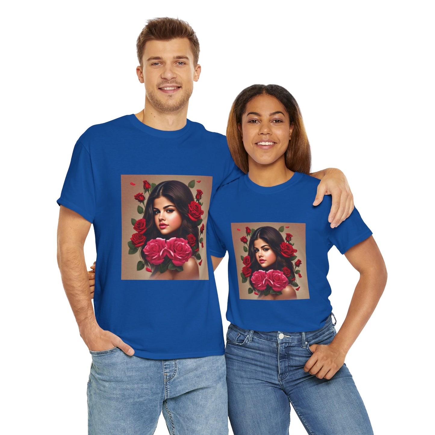 Selena Gomez T Shirt with Hearts