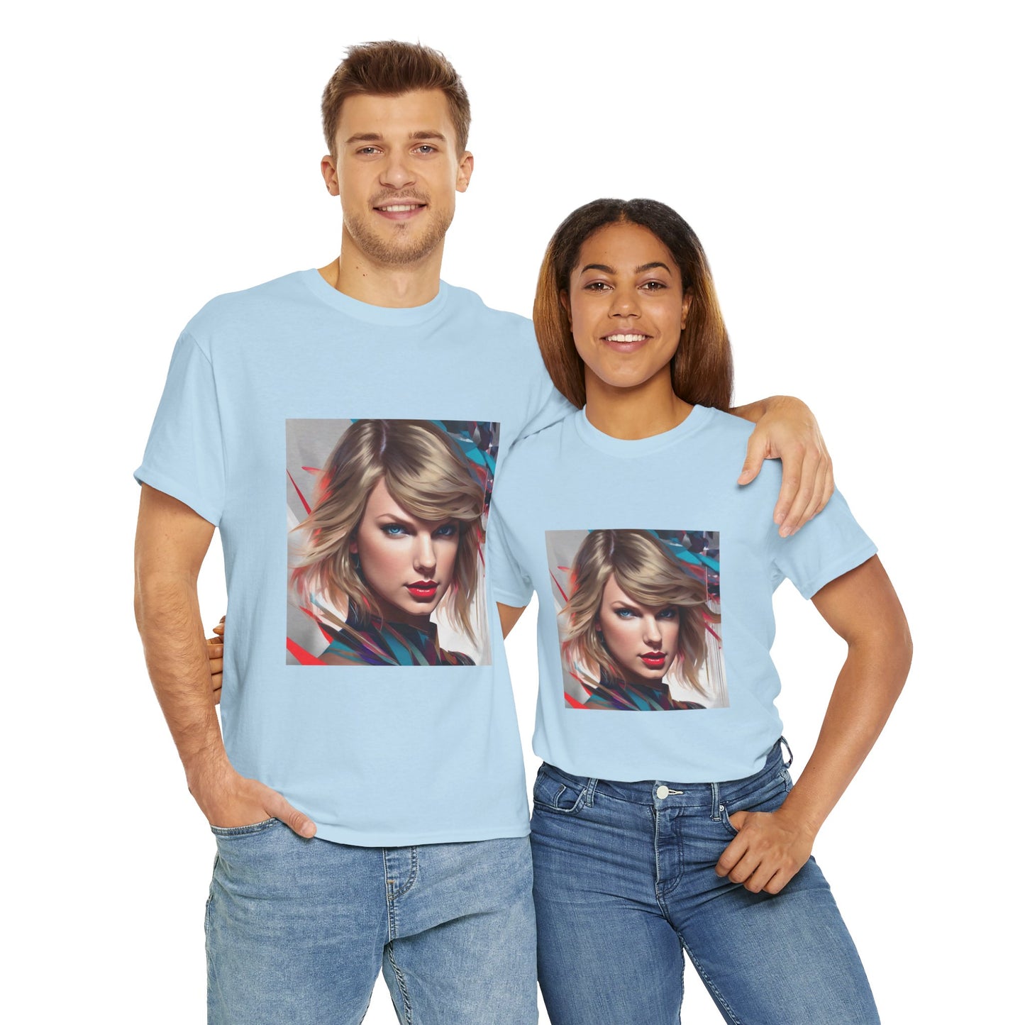 Taylor Swift T Shirt with Hearts