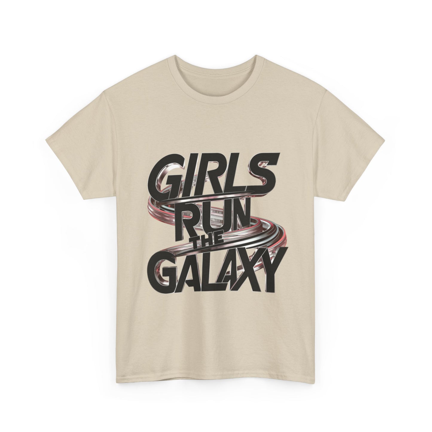 Girl Run The Galaxy T Shirt with Hearts