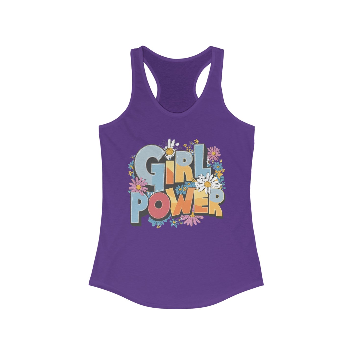 Girl Power Women's Ideal Racerback Tank