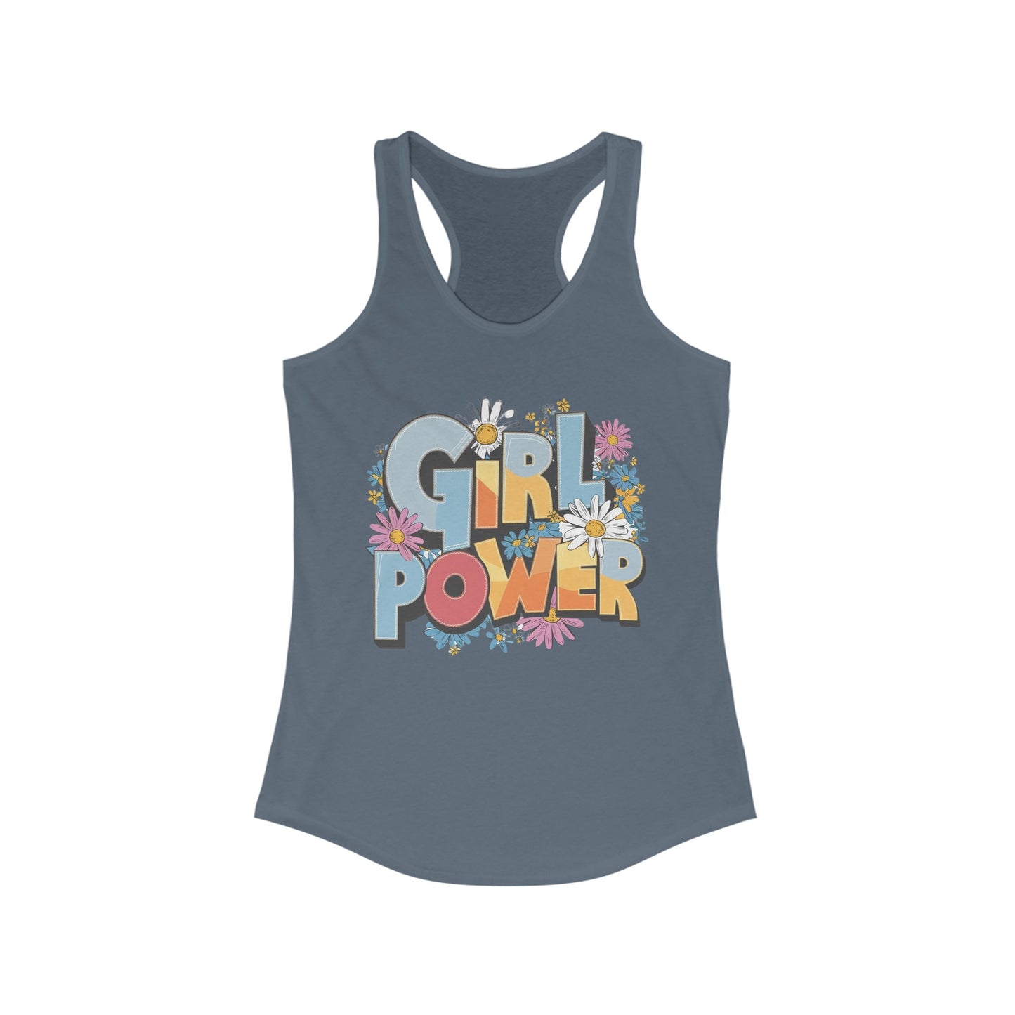 Girl Power Women's Ideal Racerback Tank