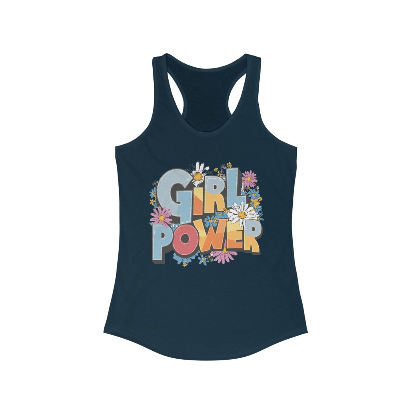 Girl Power Women's Ideal Racerback Tank