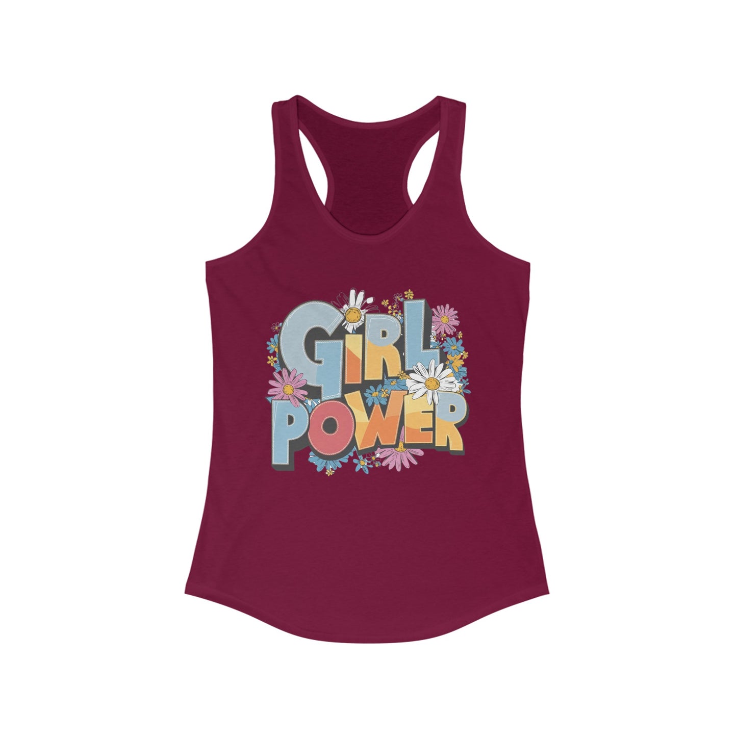 Girl Power Women's Ideal Racerback Tank