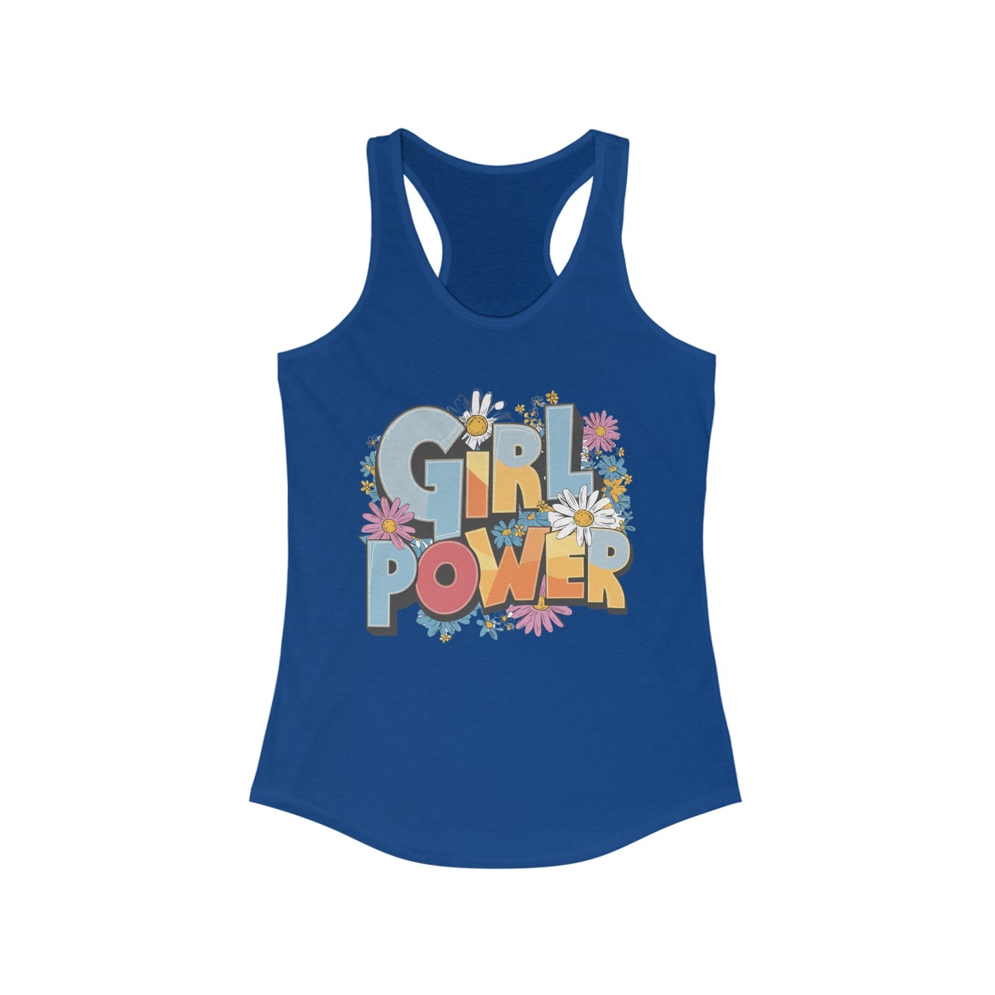 Girl Power Women's Ideal Racerback Tank