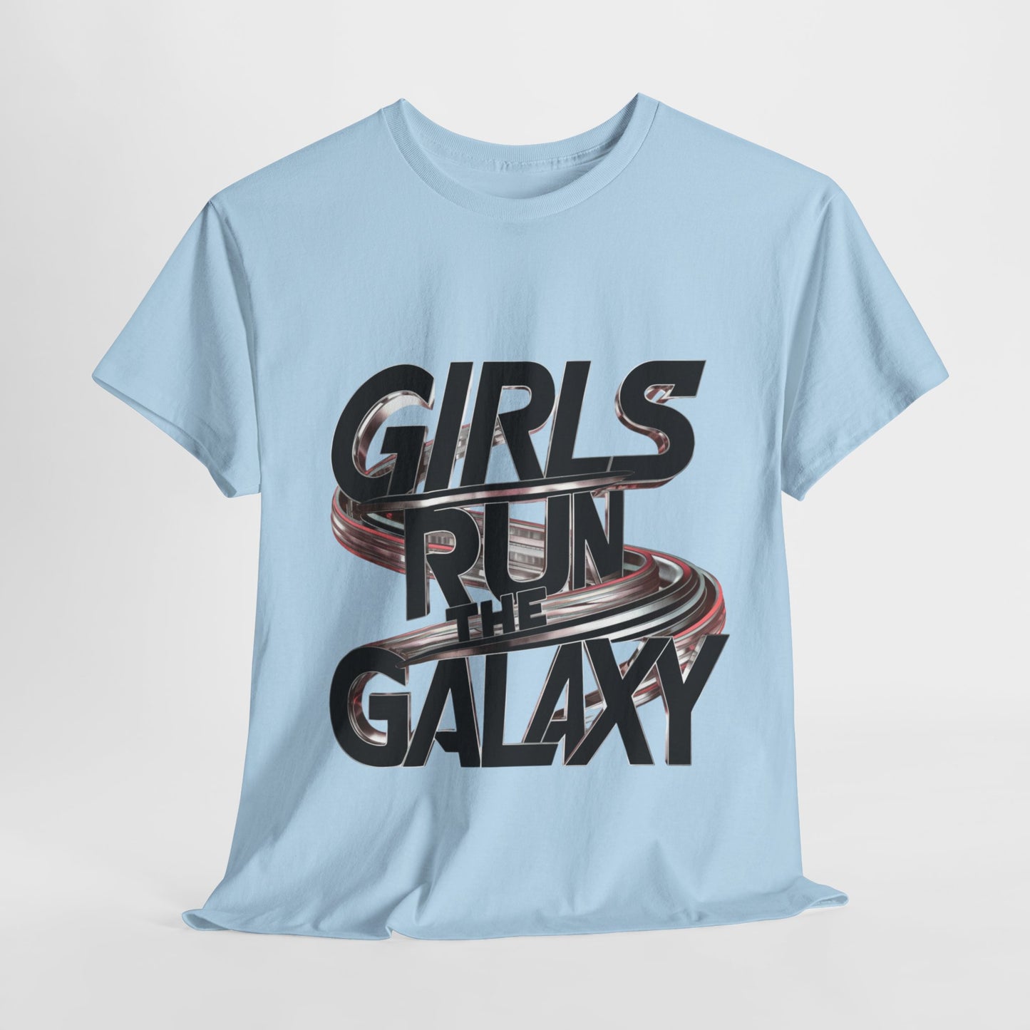 Girl Run The Galaxy T Shirt with Hearts