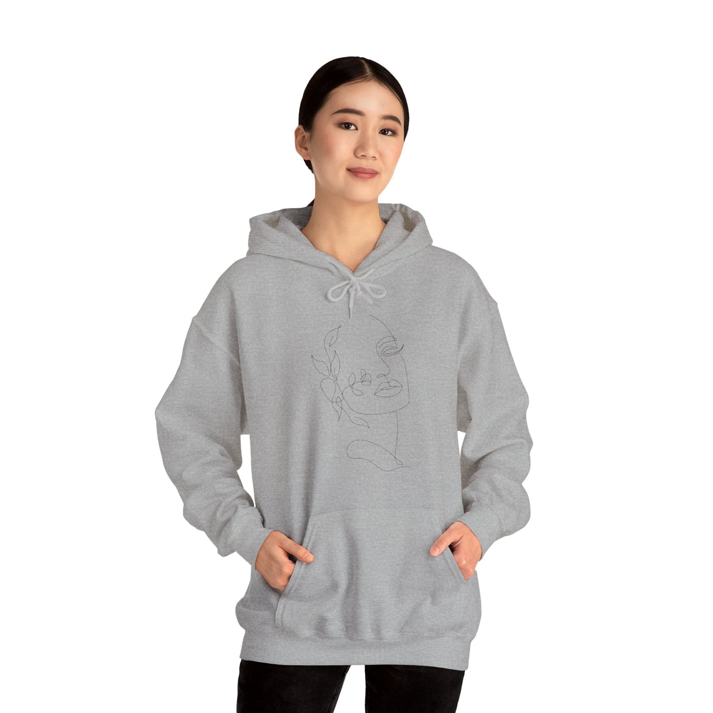 Women Artwork Unisex Heavy Blend™ Hooded Sweatshirt