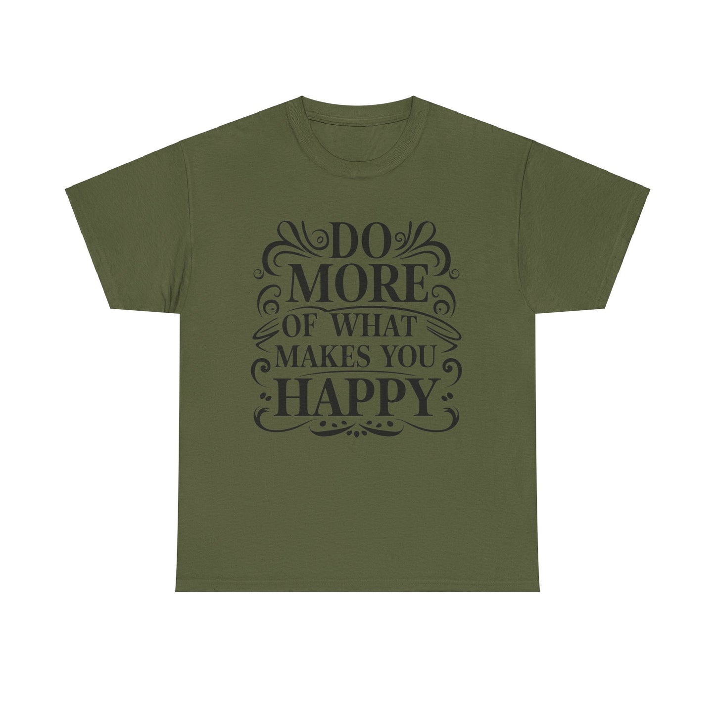 Do More Of What Printed T Shirt with Hearts