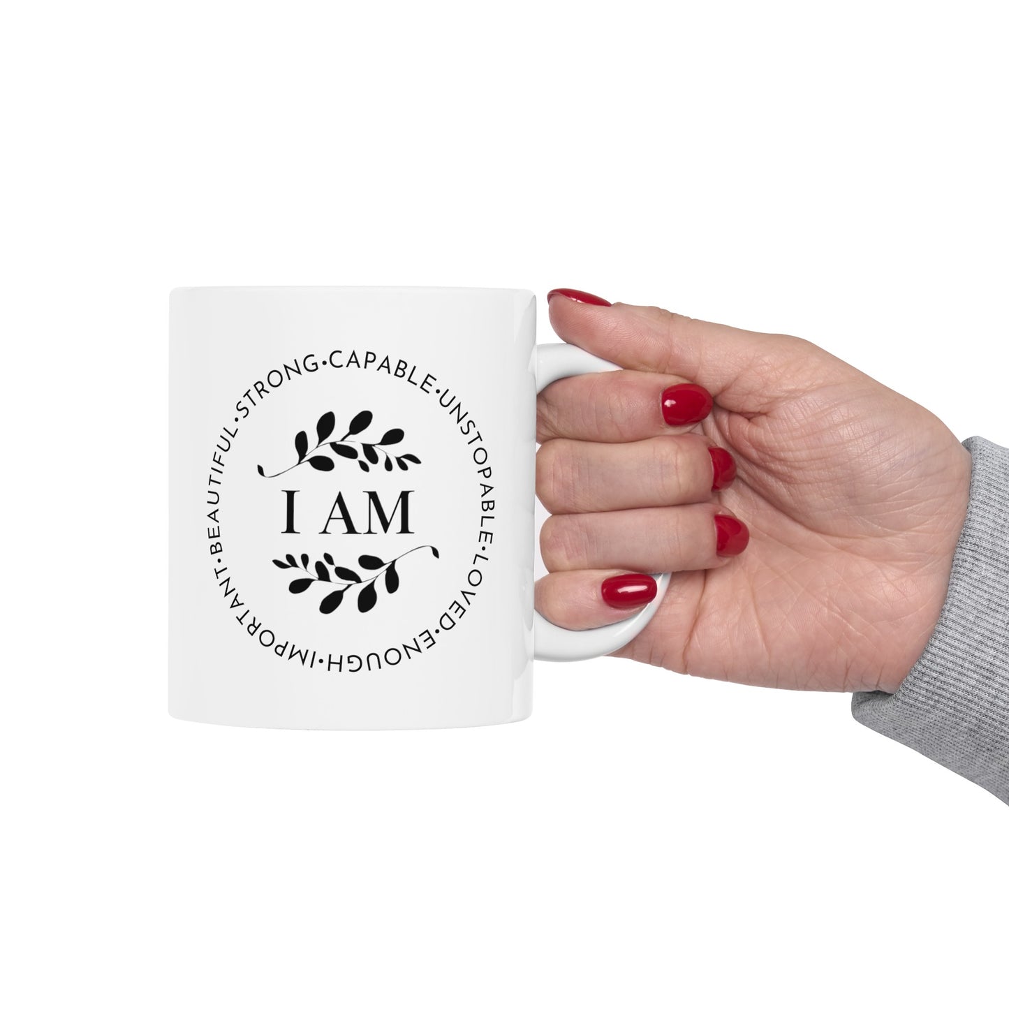 I AM Ceramic Mug, (11oz, 15oz)