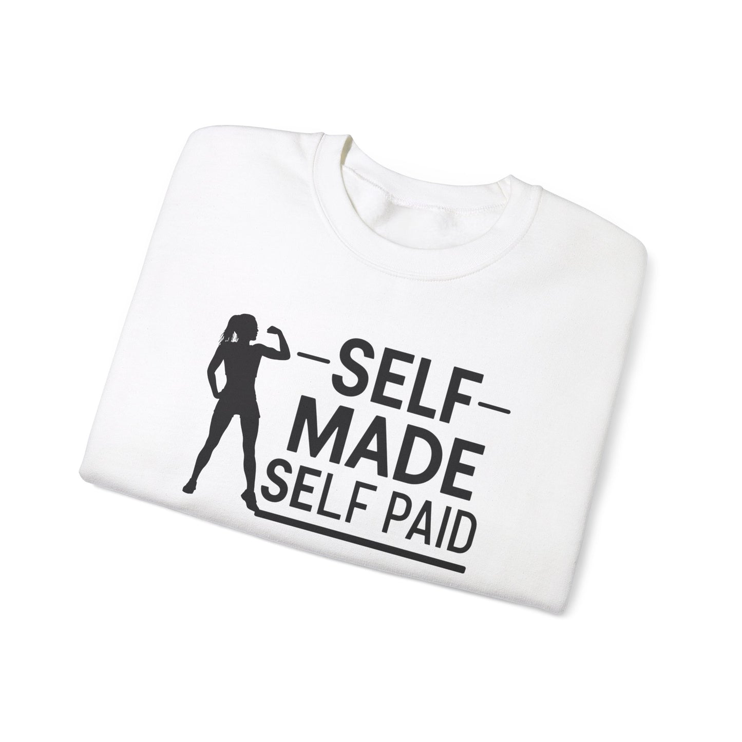 Self Made Self Paid Unisex Heavy Blend™ Crewneck Sweatshirt