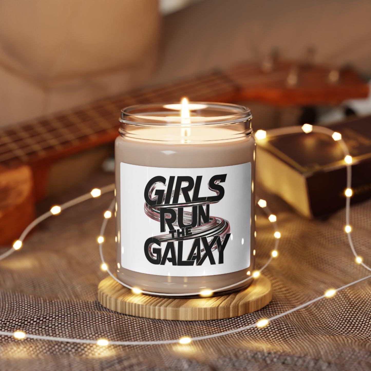 Girls Run The Galaxy Scented Soy Candle, 9oz