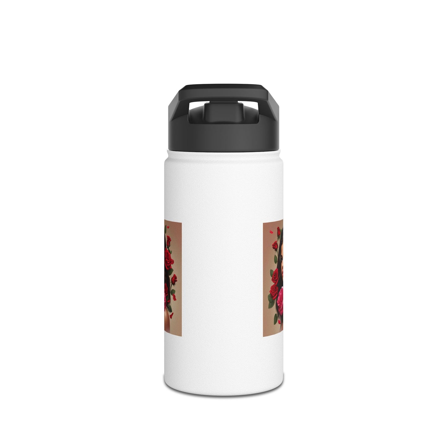 Women Stainless Steel Water Bottle, Standard Lid