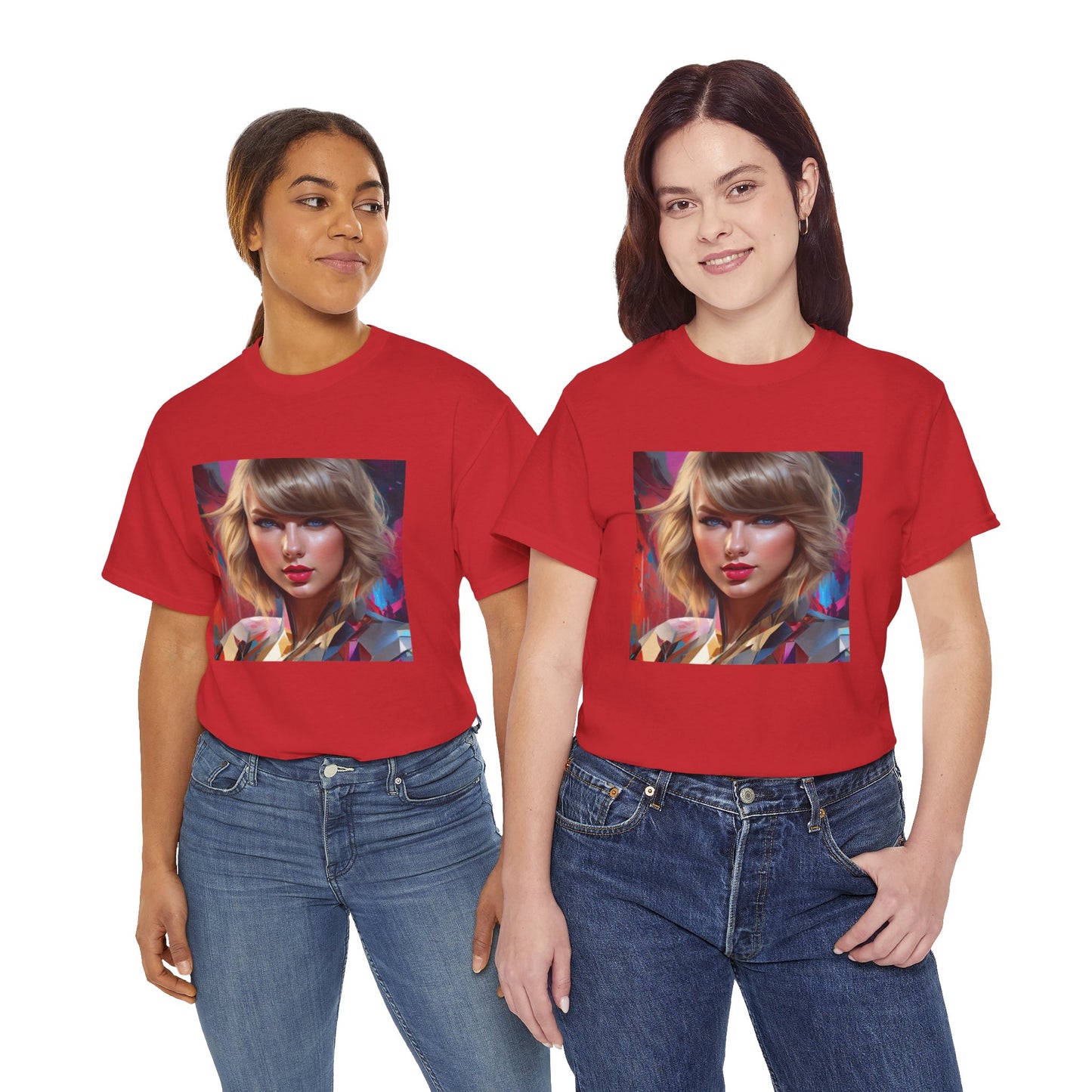 Taylor Swift T Shirt with Hearts