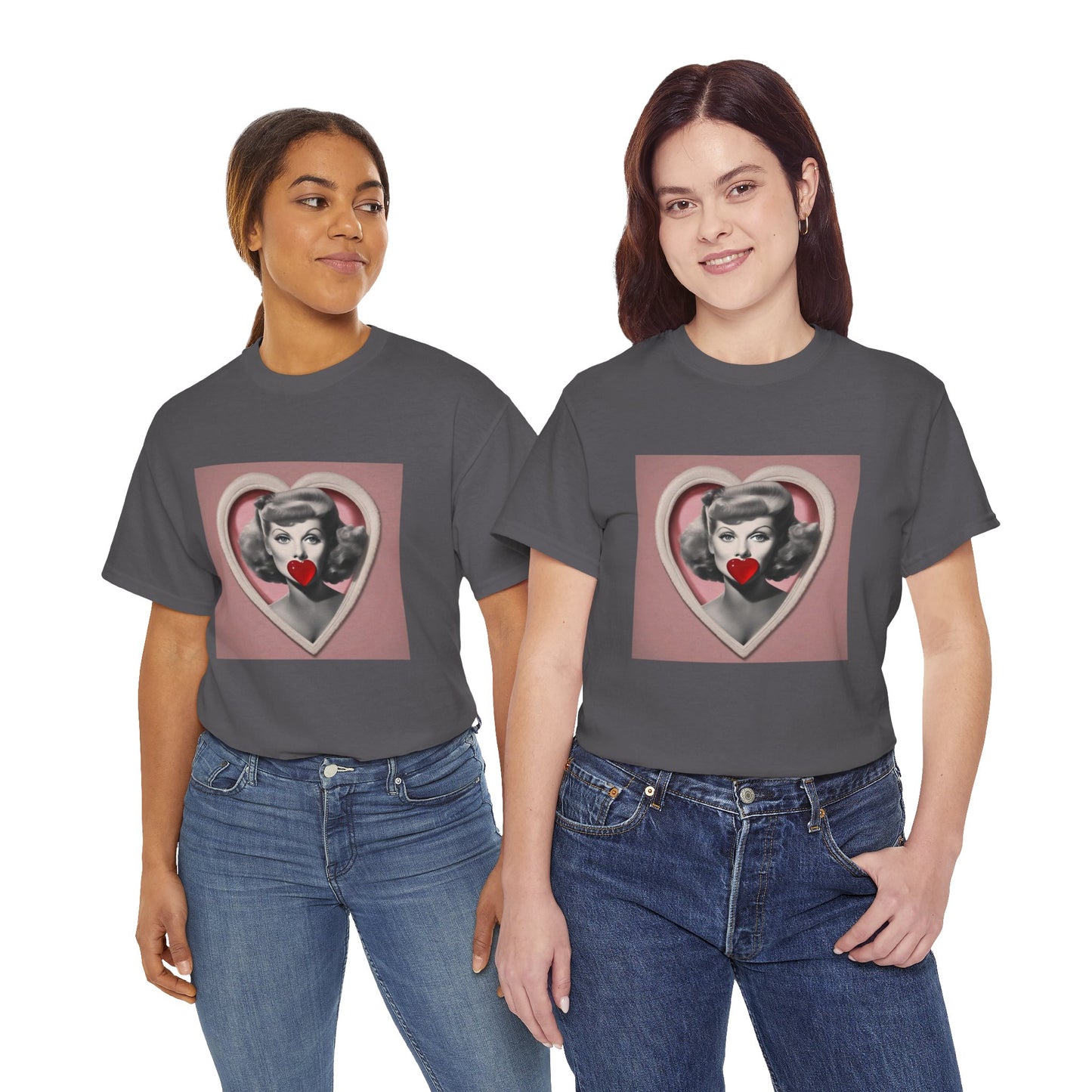 Miley Cyrus T Shirt with Hearts