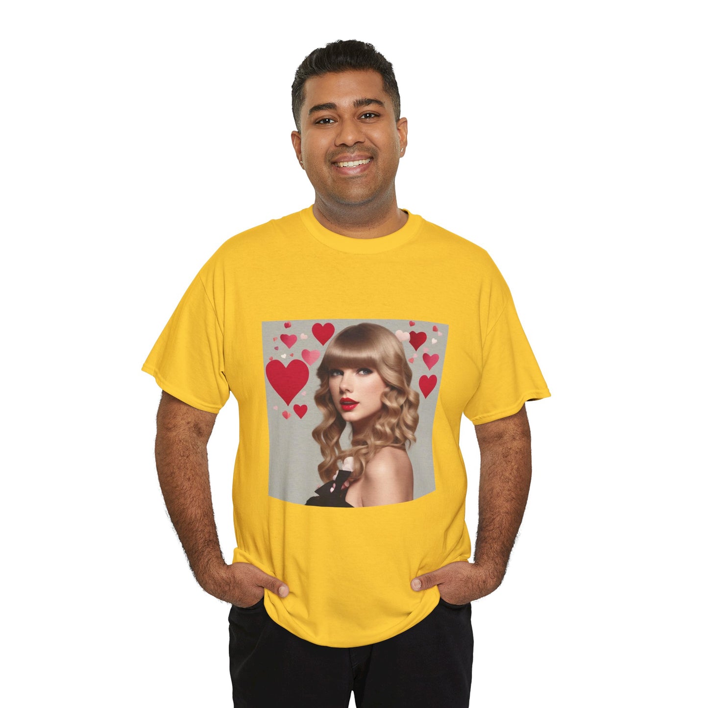 Taylor Swift T Shirt with Hearts