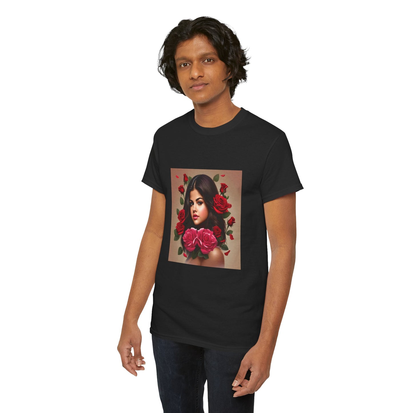 Selena Gomez T Shirt with Hearts