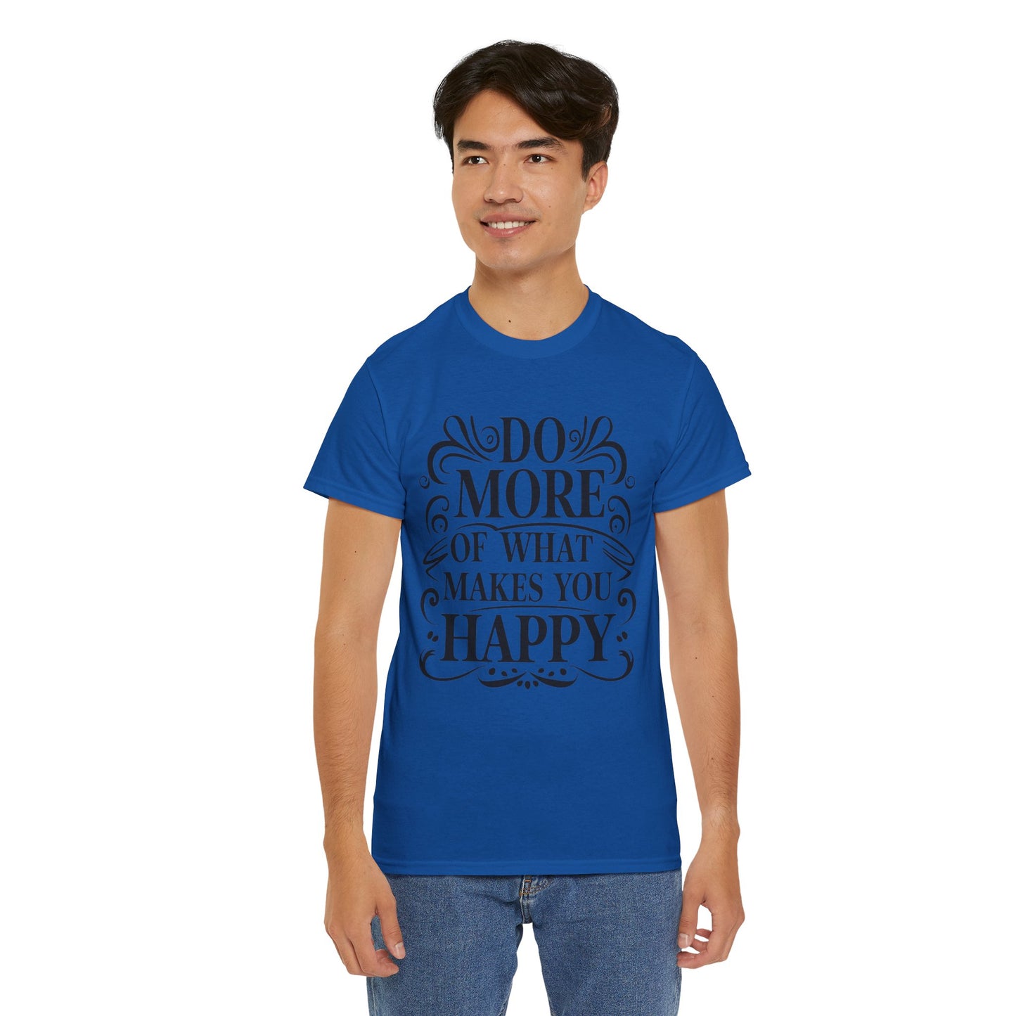 Do More Of What Printed T Shirt with Hearts