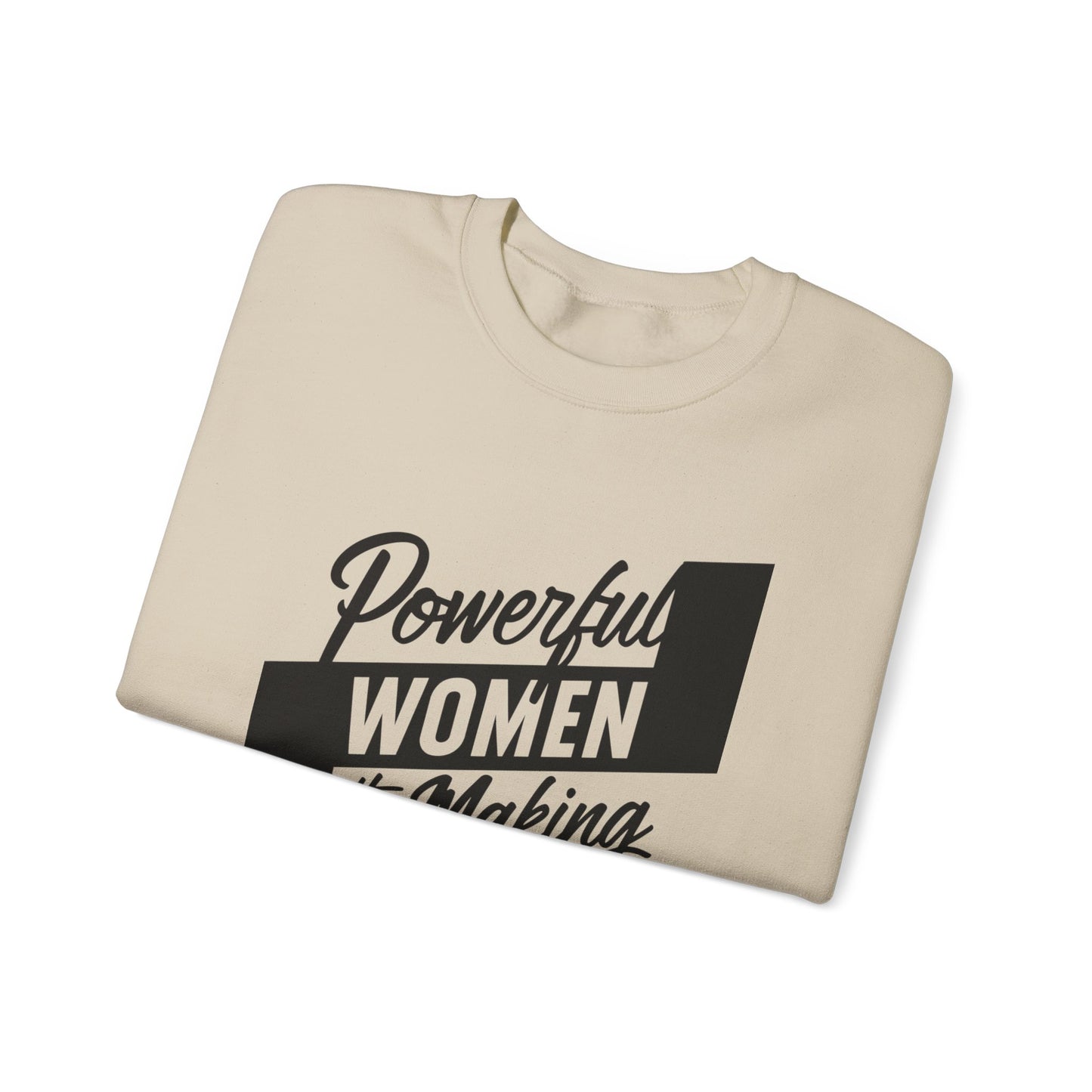 Powerful Women In The Making Unisex Heavy Blend™ Crewneck Sweatshirt