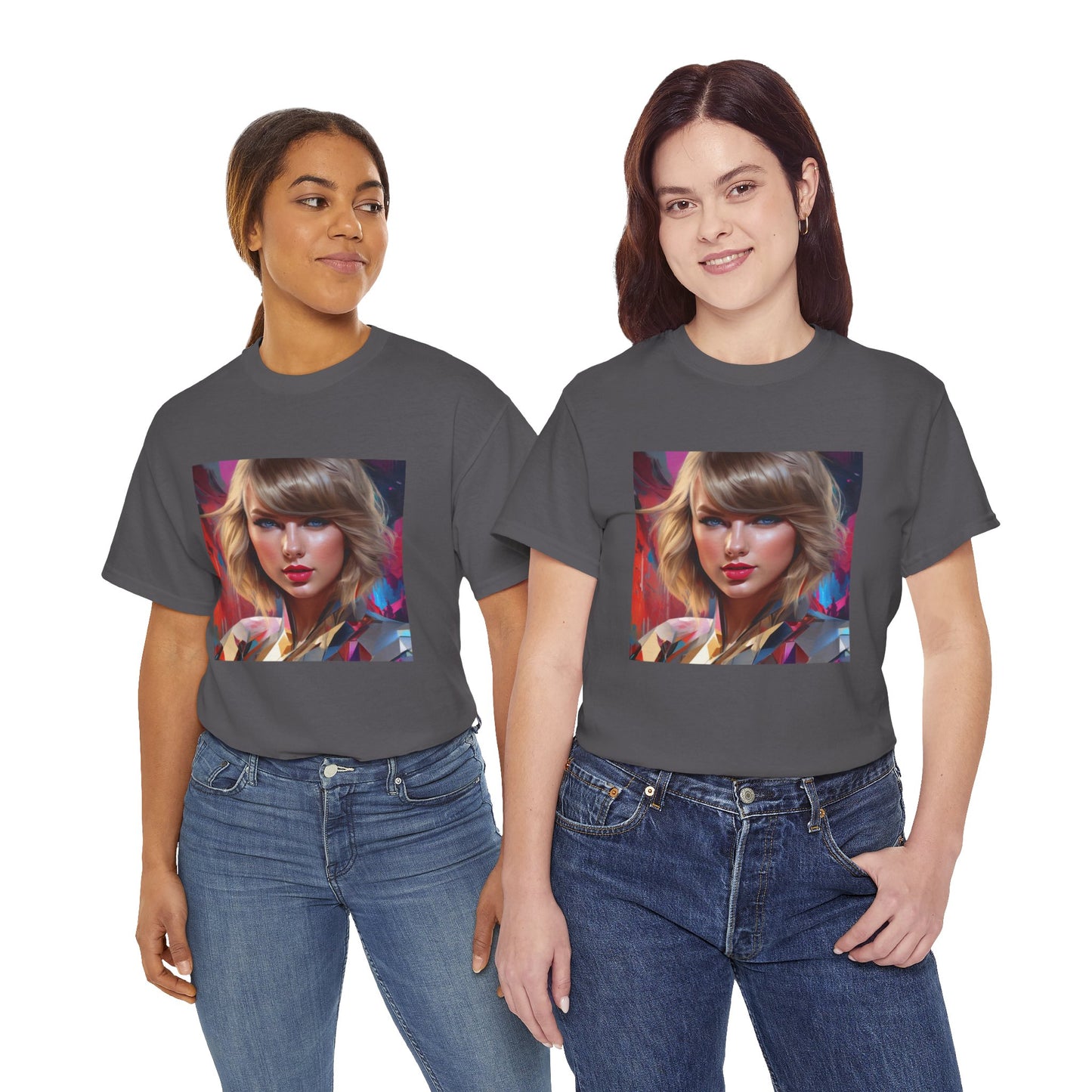 Taylor Swift T Shirt with Hearts