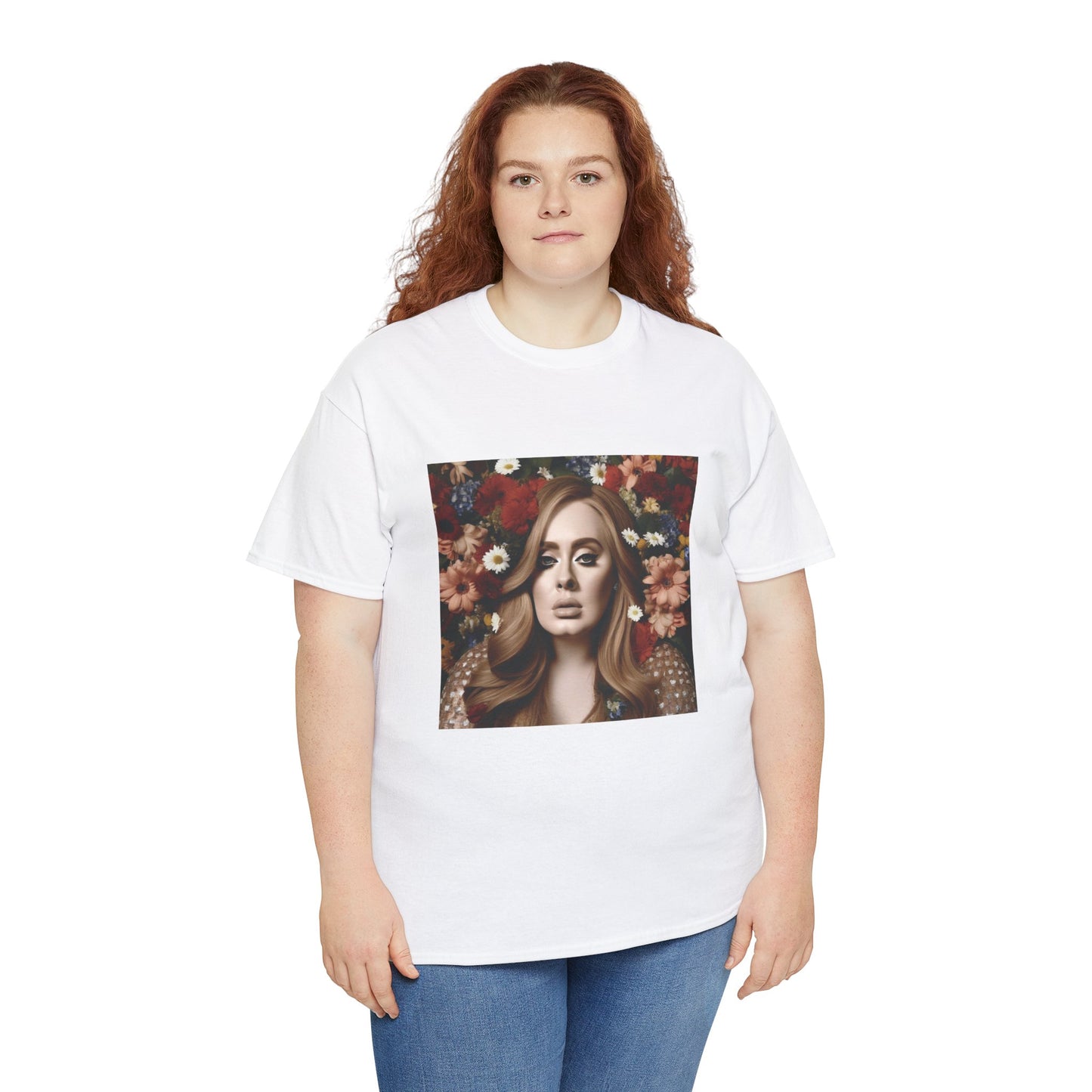 Adele T Shirt with Hearts