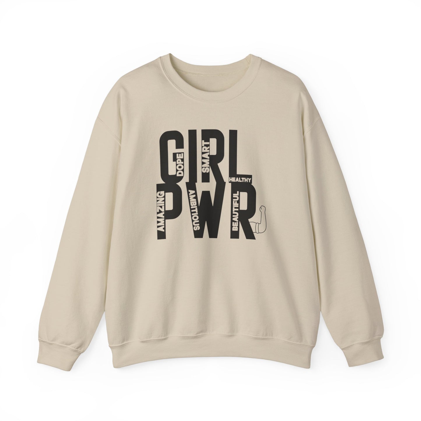Girl PWR Unisex Heavy Blend™ Crewneck Sweatshirt