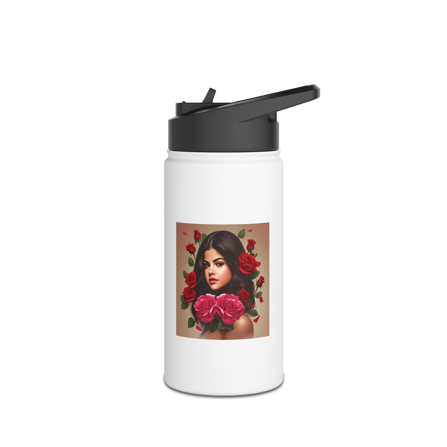 Women Stainless Steel Water Bottle, Standard Lid