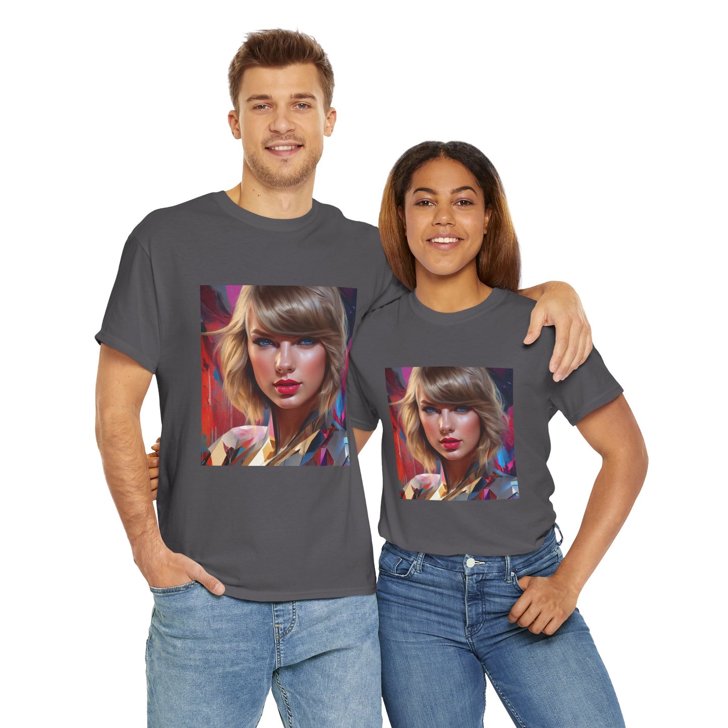 Taylor Swift T Shirt with Hearts