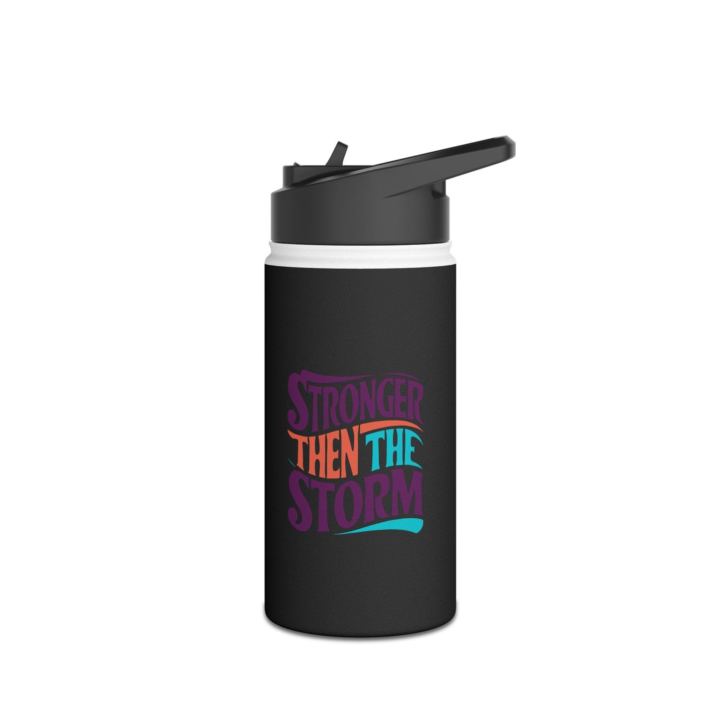 Stronger Stainless Steel Water Bottle, Standard Lid