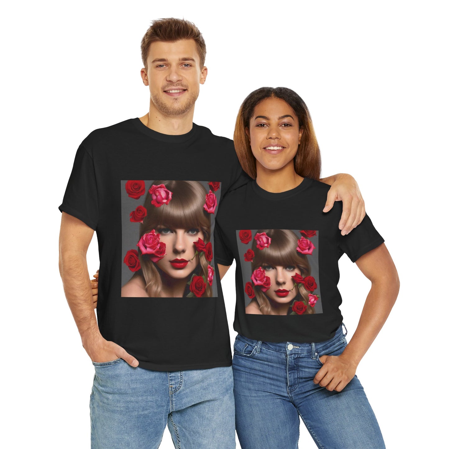 Taylor Swift T Shirt with Hearts