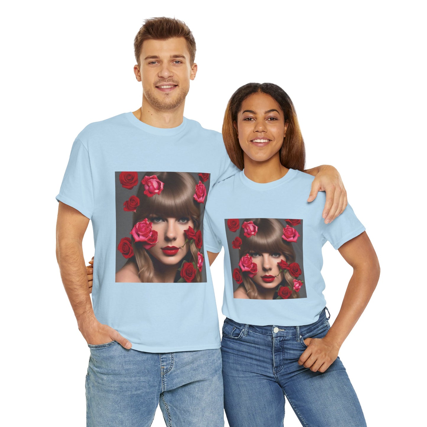 Taylor Swift T Shirt with Hearts