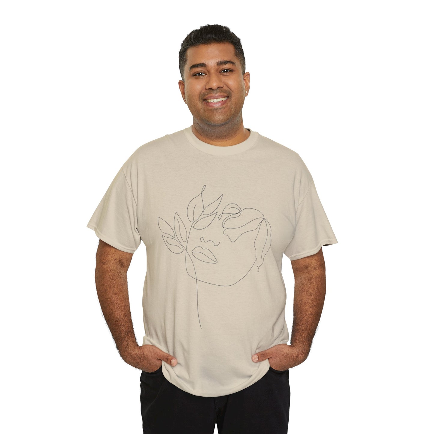 Women Artwork T Shirt with Hearts