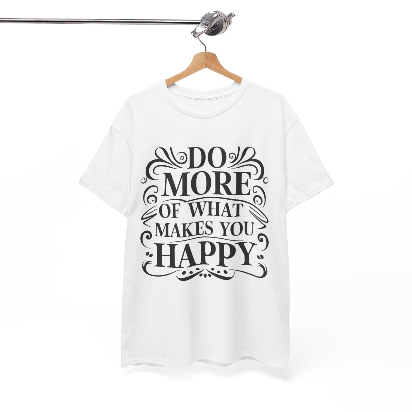 Do More Of What Printed T Shirt with Hearts