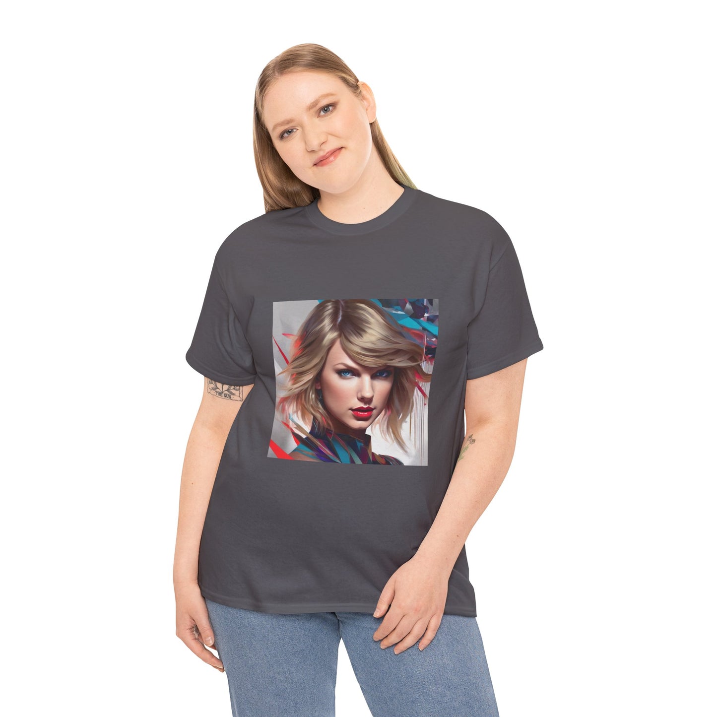 Taylor Swift T Shirt with Hearts