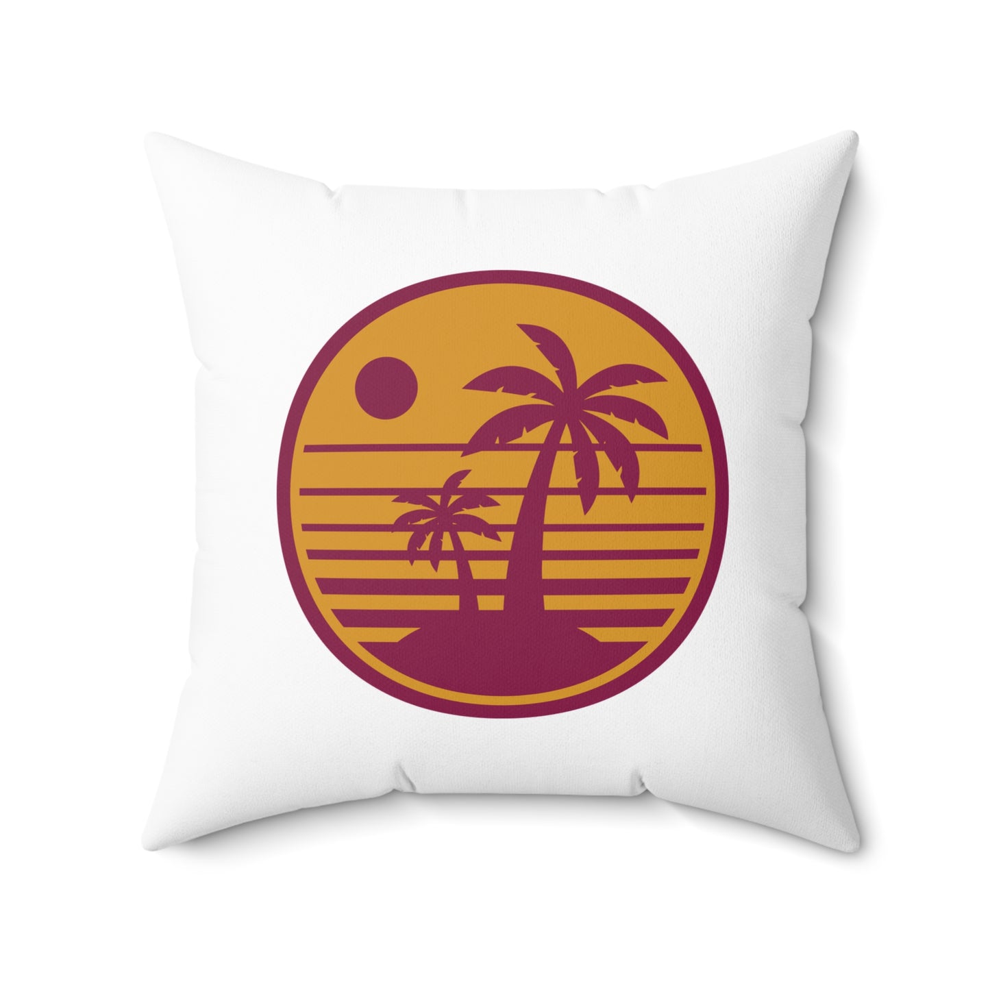 Spun Polyester Square Pillow