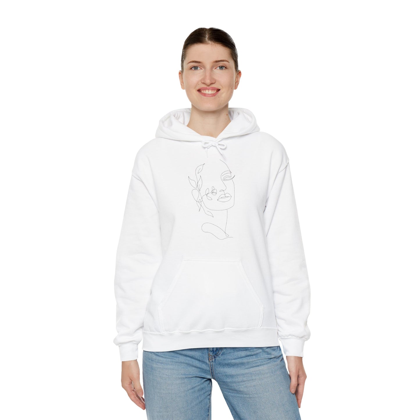 Women Artwork Unisex Heavy Blend™ Hooded Sweatshirt
