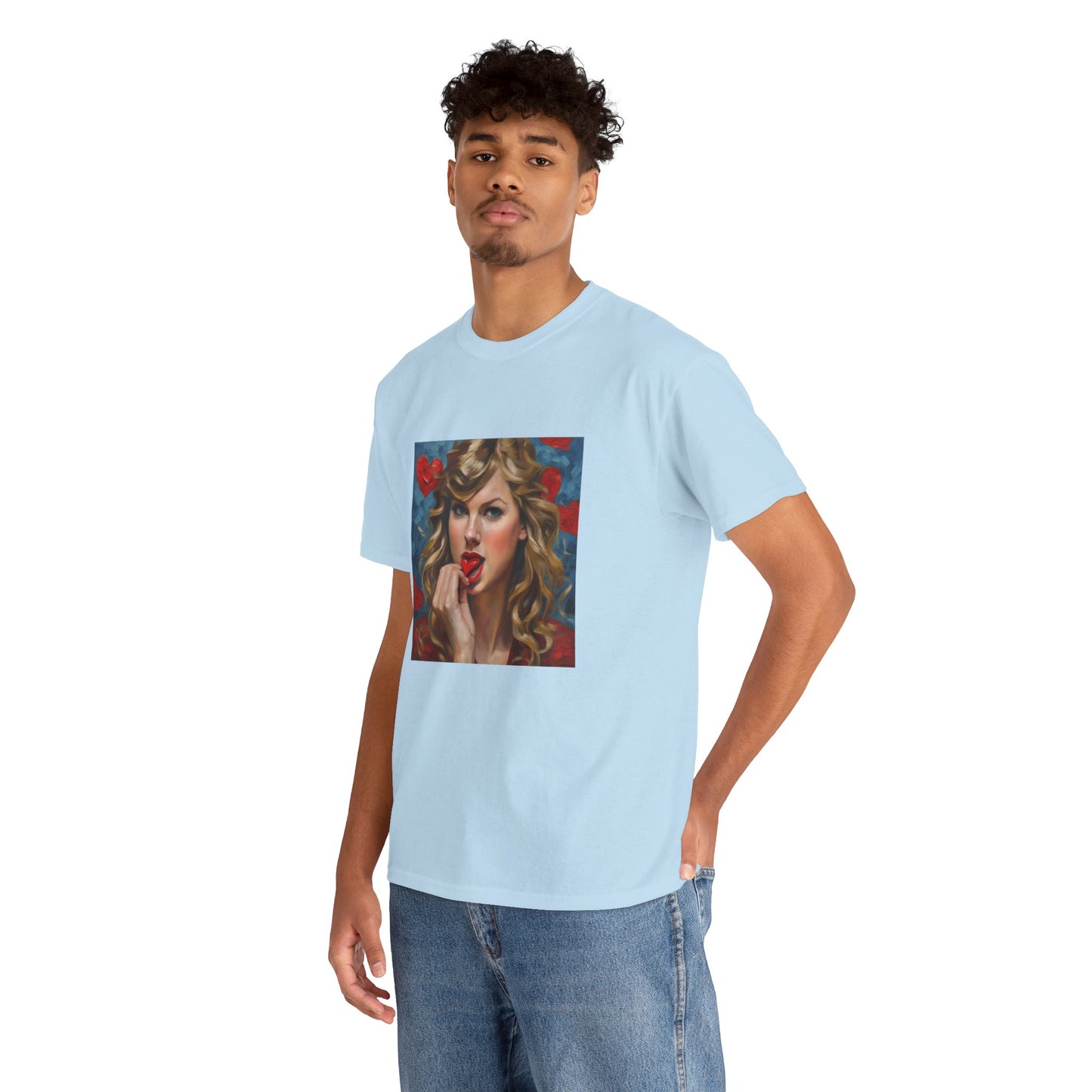 Taylor Swift T Shirt with Hearts