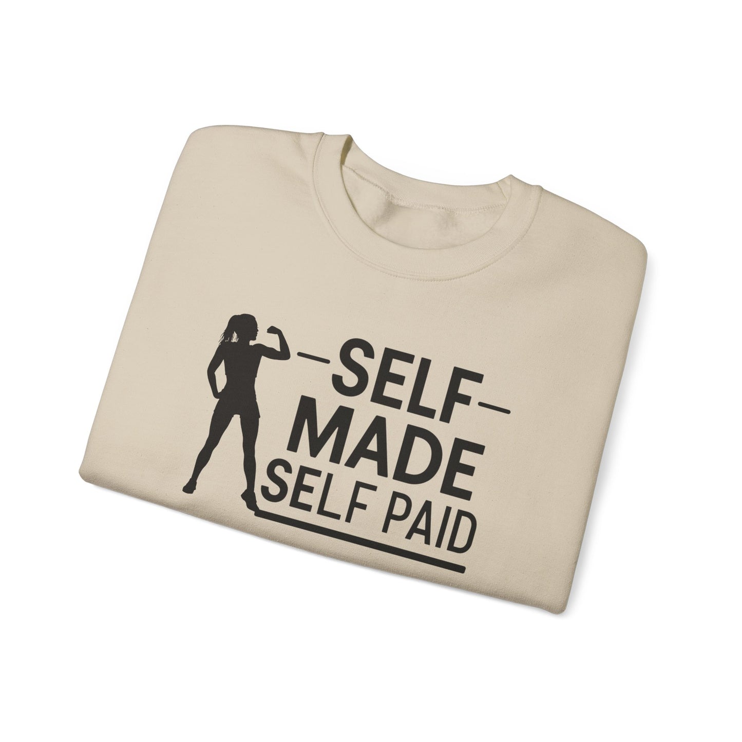 Self Made Self Paid Unisex Heavy Blend™ Crewneck Sweatshirt