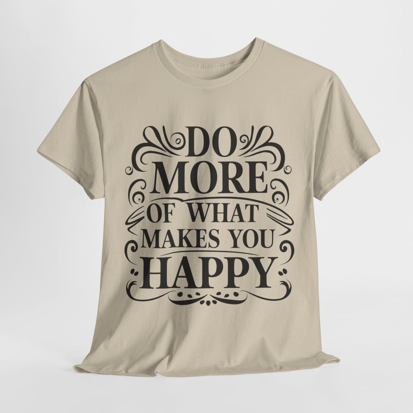 Do More Of What Printed T Shirt with Hearts