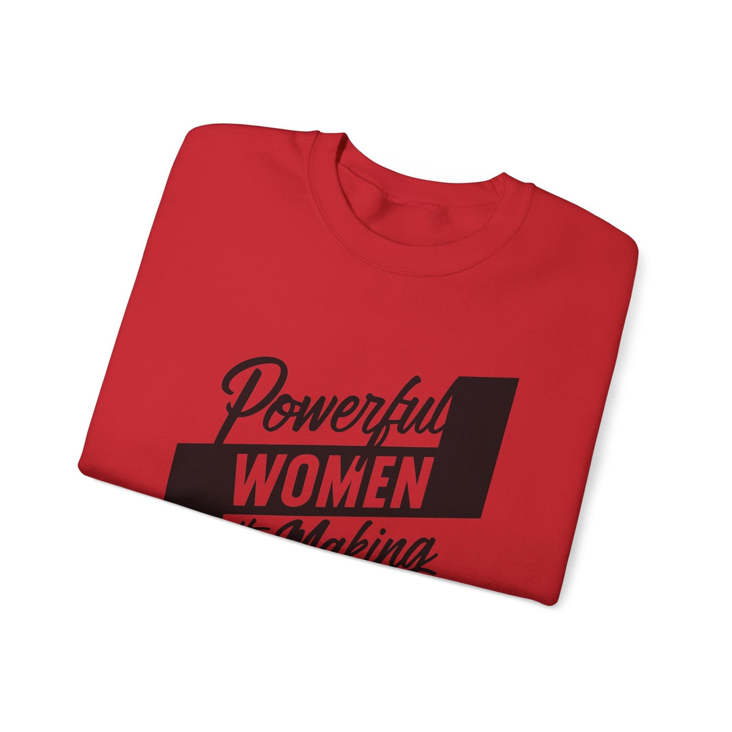 Powerful Women In The Making Unisex Heavy Blend™ Crewneck Sweatshirt