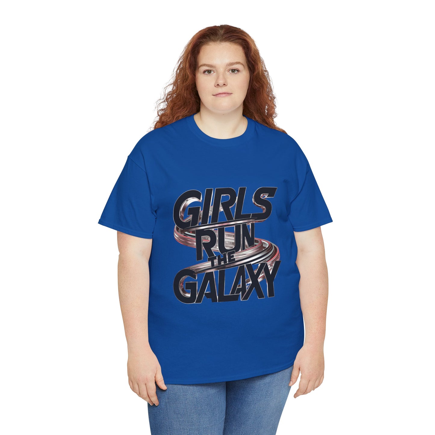 Girl Run The Galaxy T Shirt with Hearts