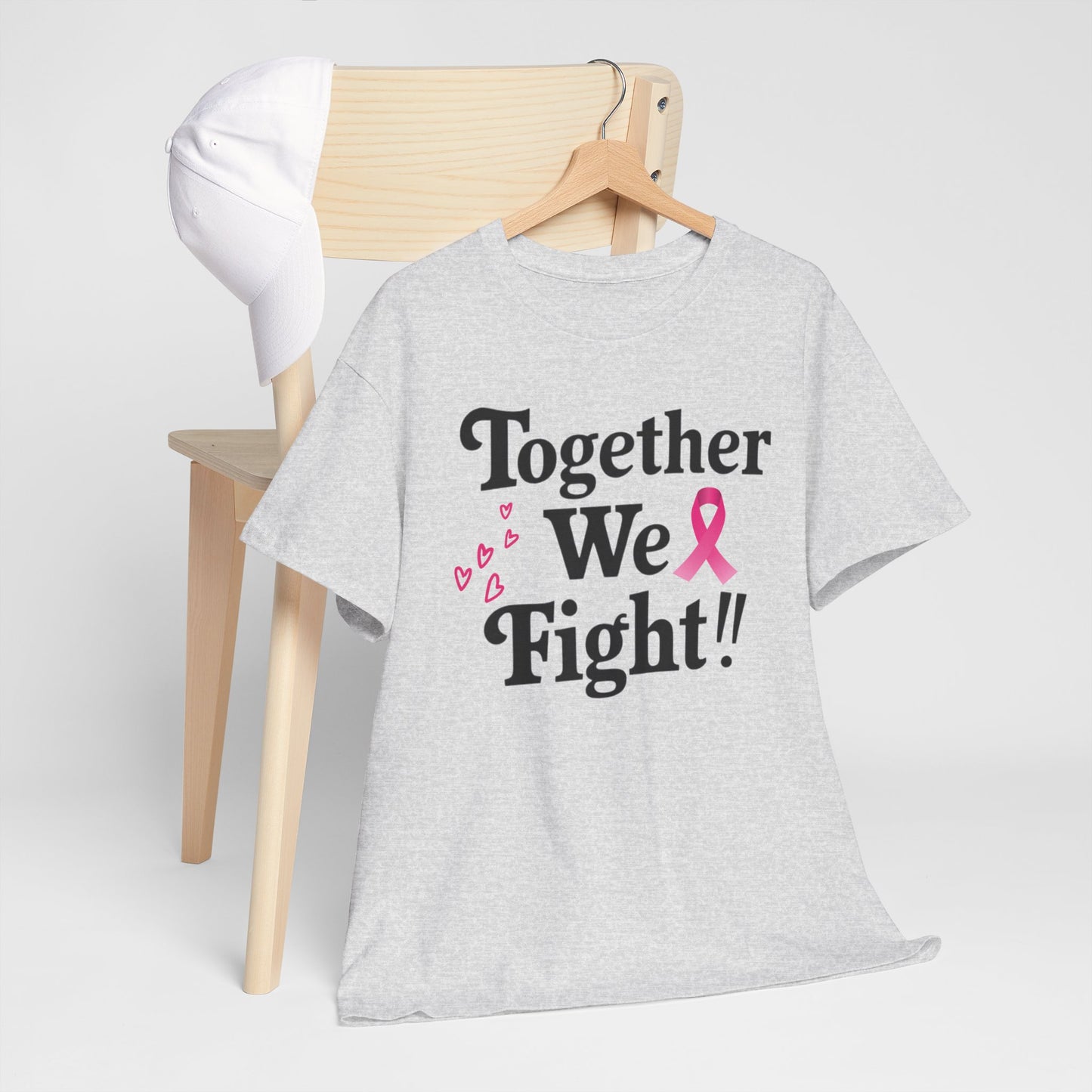 Together We Fight Unisex Heavy Cotton Tee