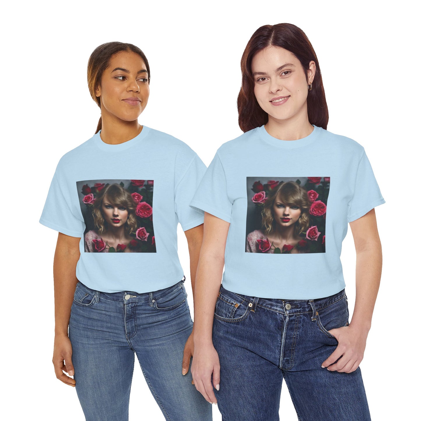 Taylor Swift T Shirt with Hearts