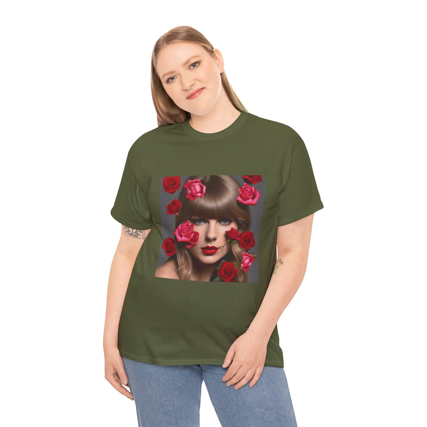 Taylor Swift T Shirt with Hearts