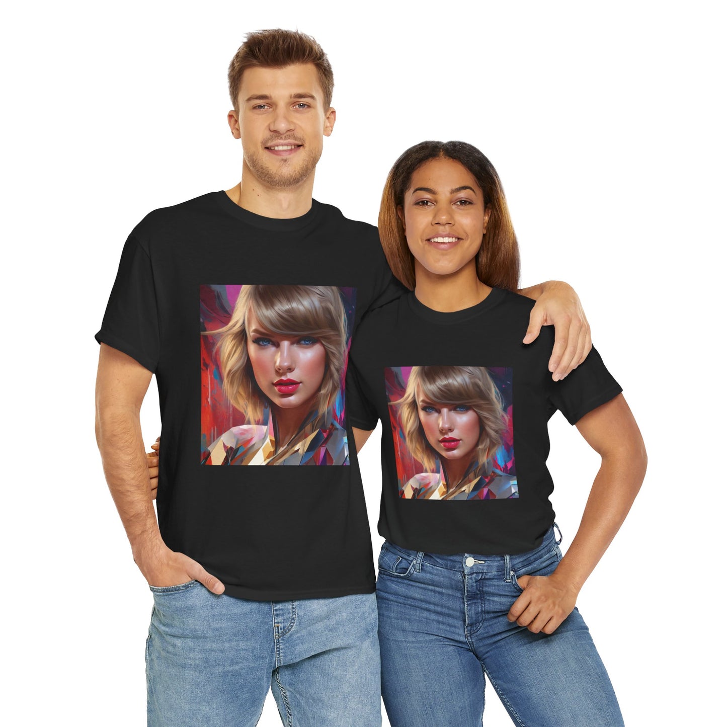 Taylor Swift T Shirt with Hearts