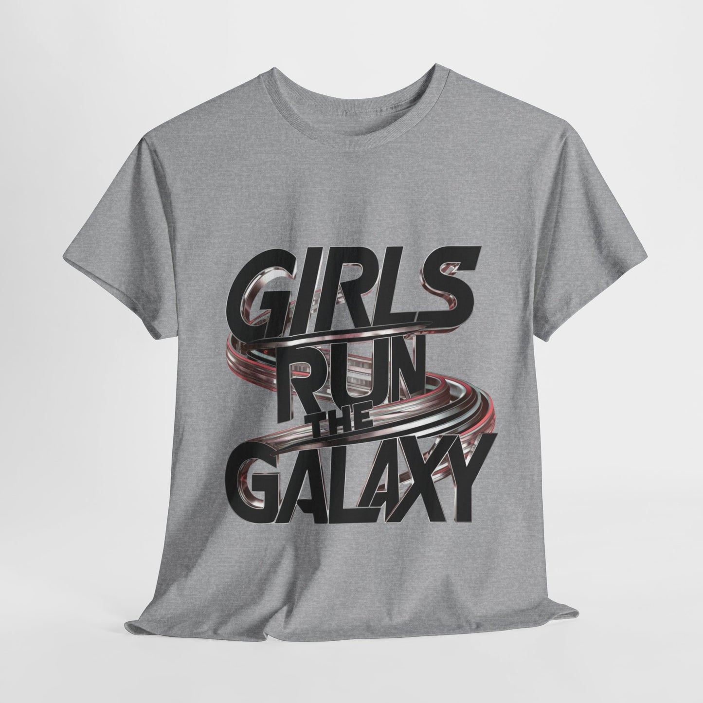 Girl Run The Galaxy T Shirt with Hearts