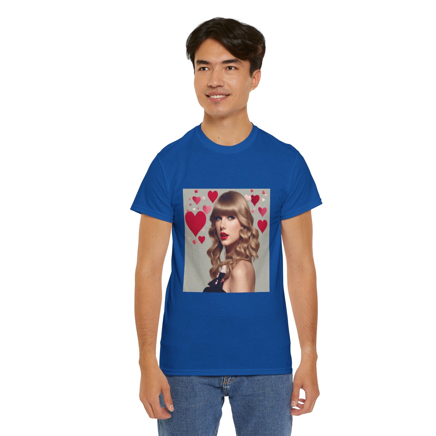 Taylor Swift T Shirt with Hearts