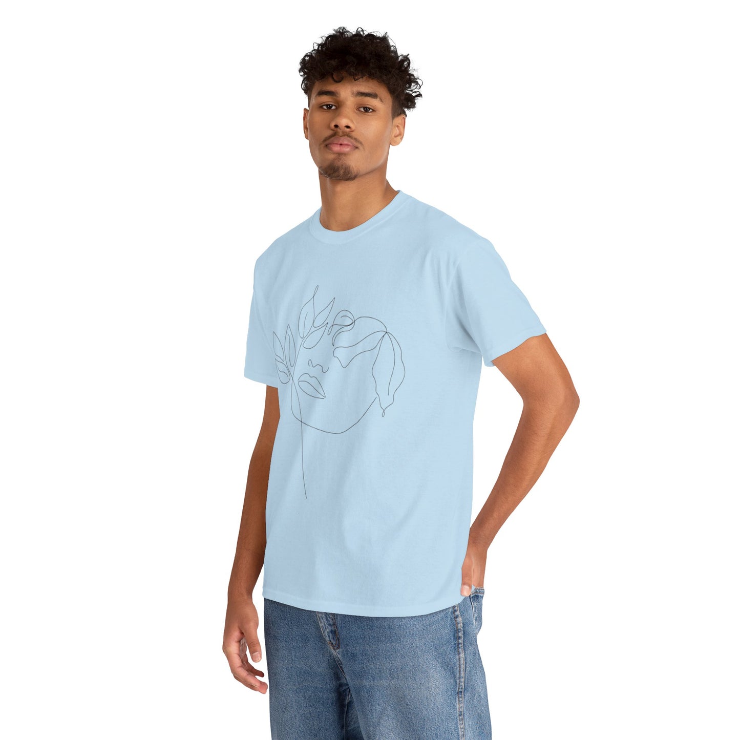 Women Artwork T Shirt with Hearts