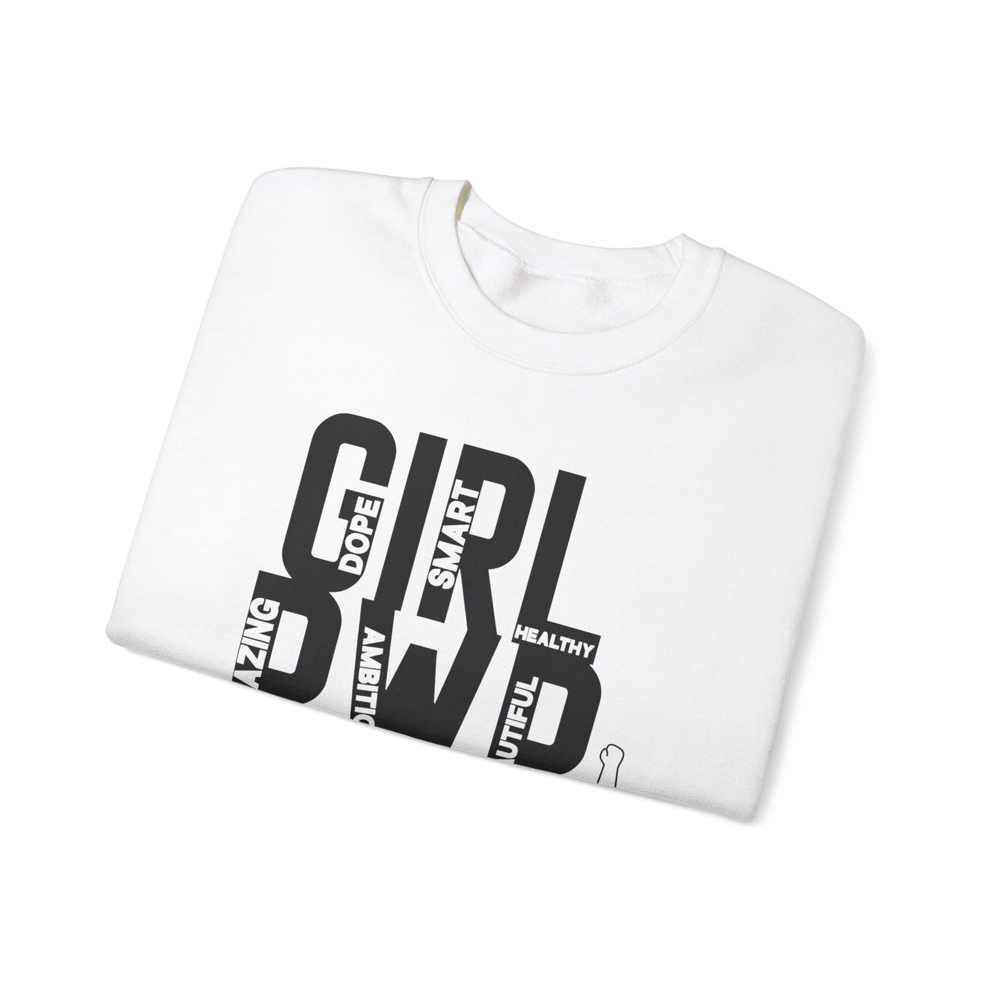 Girl PWR Unisex Heavy Blend™ Crewneck Sweatshirt