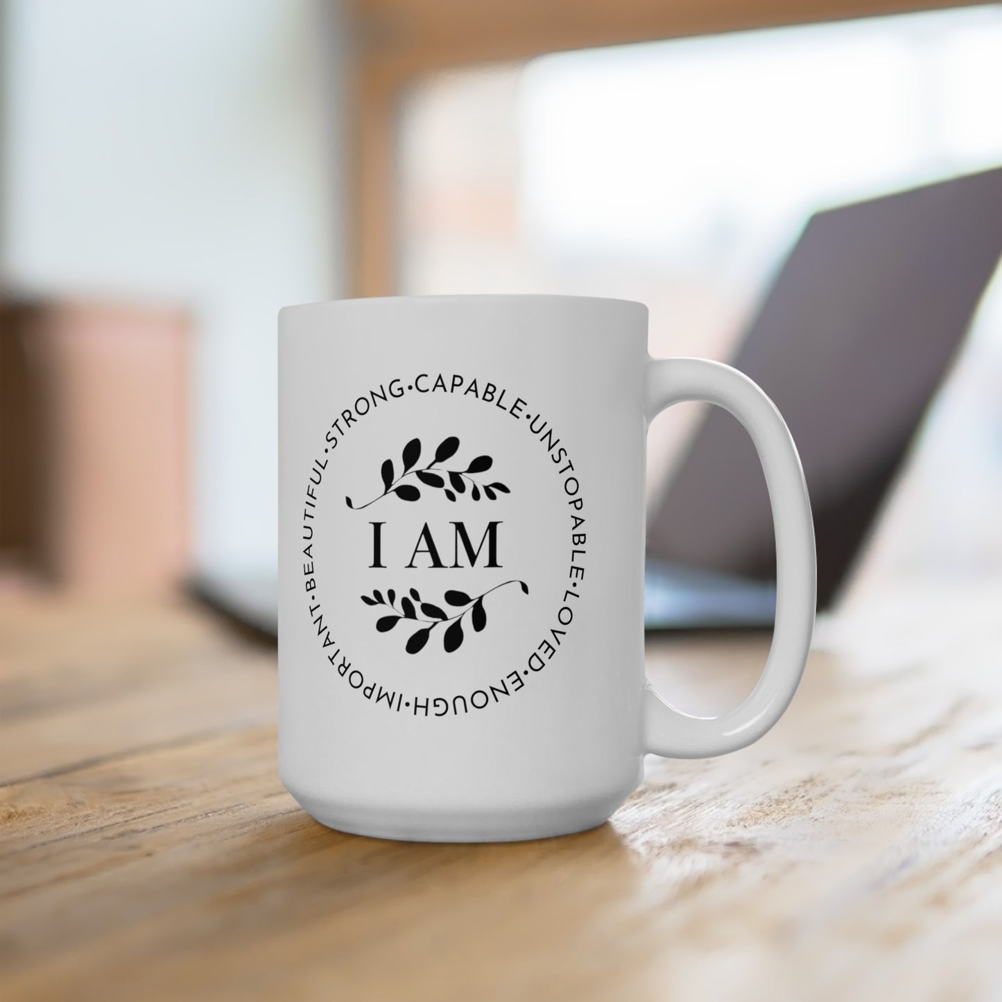 I AM Ceramic Mug, (11oz, 15oz)