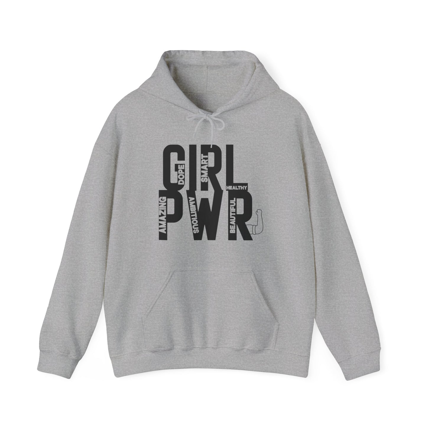 Girl PWR Unisex Heavy Blend™ Hooded Sweatshirt